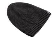Hedging outdoor knitted wave simple hat Dark gray 56 58cm