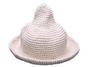 Jacquard knitted ladies essential hat Beige One Size