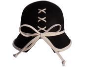 Along with a large dome sunshade tie hat Black One Size