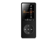 IQQ lossless portable MP3 player sports fever HIFI high quality 8GB mp4 recording pen black
