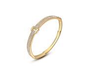 Fashion Crystal 18K Gold Bracelet
