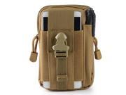 Outdoor sports molle tactical pockets waterproof bag phone running belt wear Bag