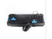Cal Poly T101M wired gaming keyboard mouse pad Kit P U mouth