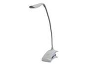 Portable Flexible Table Desk Reading Lamp LED Light with Clip Touch Sensor 3 level Adjustable Brightness Book Light 2w energy Saving USB Charge