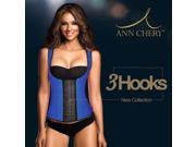 Ann Chery 3 Hook Long Deportiva Sport Latex Vest Body Shaper