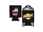 Big Bang Theory Bazinga Logo Can Huggie With Card