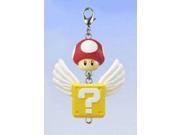 Super Mario Brothers Connecting Clip On Keychain Mushroom Coin Box