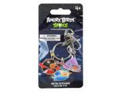 Angry Birds Space 3.5 Metal Keychain 3 Pack Black Purple Ice Bird