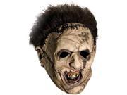 Texas Chainsaw Massacre Leatherface 3 4 Vinyl Mask With Full Wig