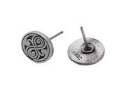 Dr. Who Seal of Rassilon Stud Earrings