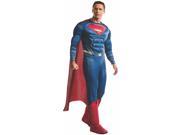 Batman v Superman Dawn of Justice Deluxe Superman Men s Costume Standard Size