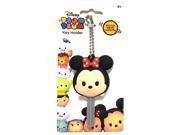 Disney Tsum Tsum Soft Touch PVC Key Holder Minnie Mouse