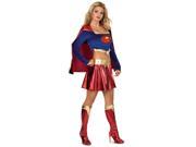 Deluxe Supergirl Sexy Costume Adult Small