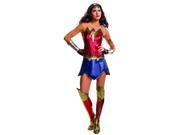 Batman v Superman Dawn of Justice Deluxe Wonder Woman Adult Costume X Small