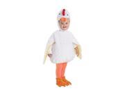 Belly Babies Chicken Costume Child Toddler Large 2T 4T