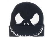 Nightmare Before Christmas Jack Face Cuff Beanie