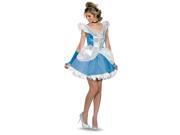Disney Deluxe Sexy Cinderella Costume Dress Adult Large 12 14