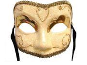 Golden Lady Eye Venetian Masquerade Mardi Gras Mask