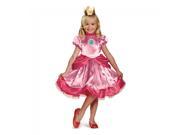 Nintendo Super Mario Bros. Princess Peach Toddler Costume Medium 3 4T