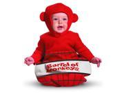 Barrel Of Monkeys Bunting Costume Infant 0 6 Months