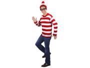 Where s Waldo Deluxe Costume Adult Small