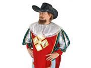 Renaissance Musketeer Black Adult Hat Costume Accessory One Size
