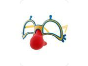 Clown Nose Glasses Adult Costume Accessory