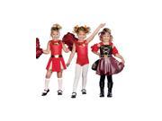 High Spirits 3 In 1 Cheerleader Gymnast Pirate Costume Child Medium 7 9