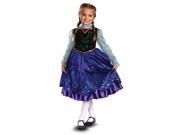 Disney Frozen Deluxe Anna Costume Child Toddler X Small 3T 4T