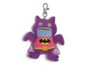 Ugly Dolls DC Comics 4 Plush Clip On Pink Purple Ice Bat Batman