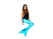 Cyan Blue Mermaid Fins Adult Costume Accessory XX Large