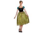 Disney Frozen Anna Coronation Deluxe Adult Costume Small 4 6