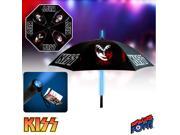 KISS Retro Umbrella with Light Up Tube and Flashlight Handle