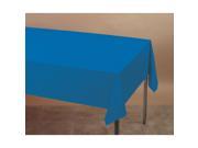 Plastic Tablecover 54 X108 True Blue
