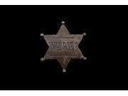 Sheriff Star Badge Costume Accessory One Size