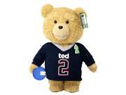 Ted 2 Movie Size 24 Talking Plush Ted in Jersey *Explicit*