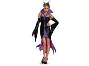 Disney Maleficent Sexy Costume Dress Adult Small 4 6
