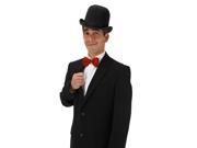 Derby Black Tall Bowler Adult Costume Hat