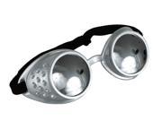 Atomic Ray Adult Costume Goggle Silver