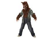 Howling At The Moon Werewolf Costume Child Large