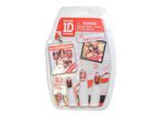 1D One Direction Stick On 3D Nail Charms