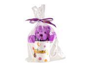 Candy Crush Saga Bear With Ceramic Mug Purple