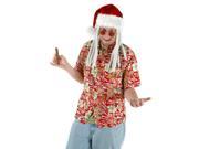 Dread Rastafarian Santa Claus Adult Velvet Costume Hat One Size