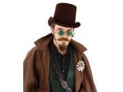 Steampunk Costume Coachman Hat Adult Dark Brown One Size