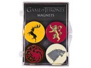 Game Of Thrones House Sigil 4 Pack Magnet Set