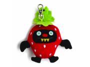 Ugly Dolls Fruities 4 Plush Clip On Ninja Batty Strawberry