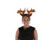 Moose Antler Headband Costume Accessory Adult One Size