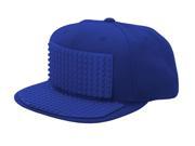 Bricky Blocks Build on Baseball Costume Blue Hat Unisize