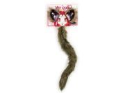 Fox Ears and Tail Brown Kid and Adult Costume Kit Unisize