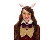 Classic Alice in Wonderland White Rabbit Costume Kit